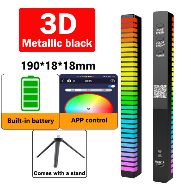 LED Light RGB Sound Control