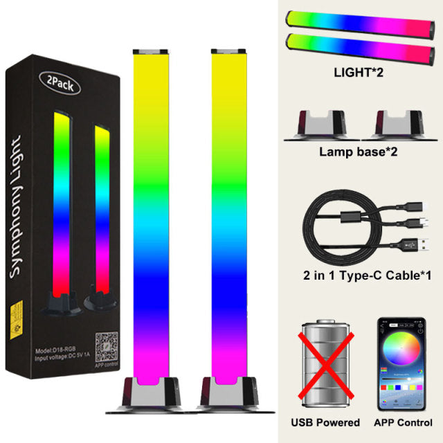 LED Light RGB Sound Control