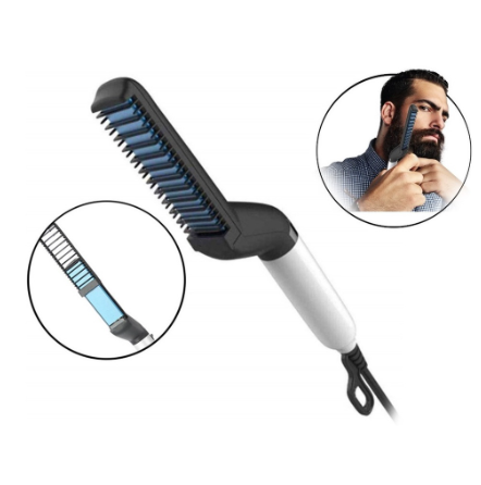 Electric Comb for Men's Beard and Hair